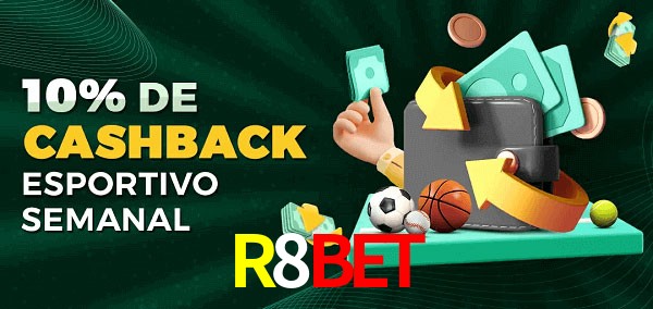 10% de bônus de cashback na R8Bet